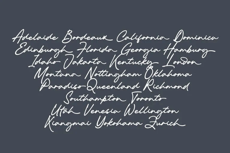 Piedmont Font