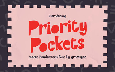Priority Pocket Font