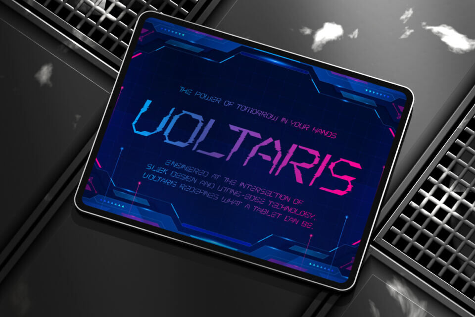 Pulse Display Font