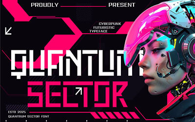 Quantum Sector Font