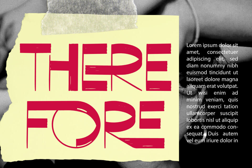 Realistic Magritte Font