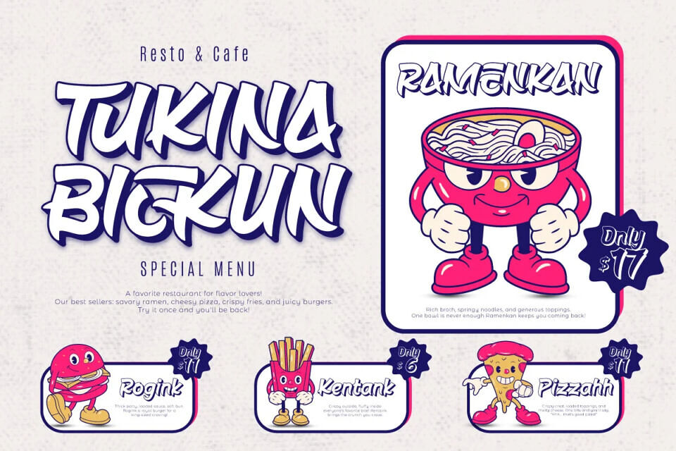 Reasin Brukut Font