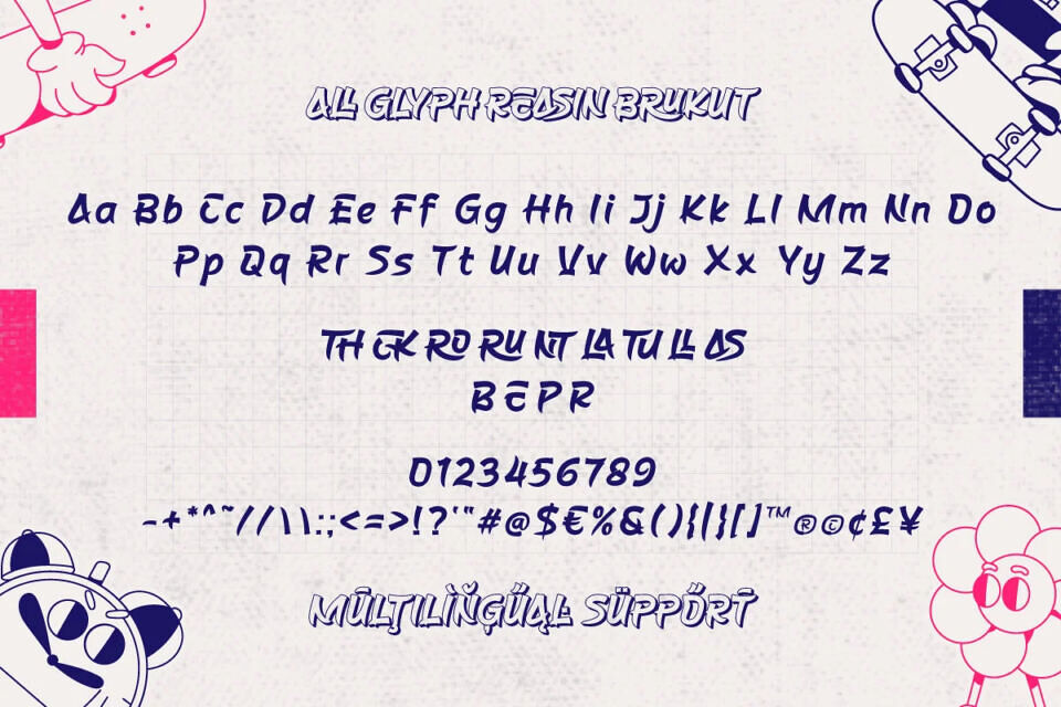 Reasin Brukut Font
