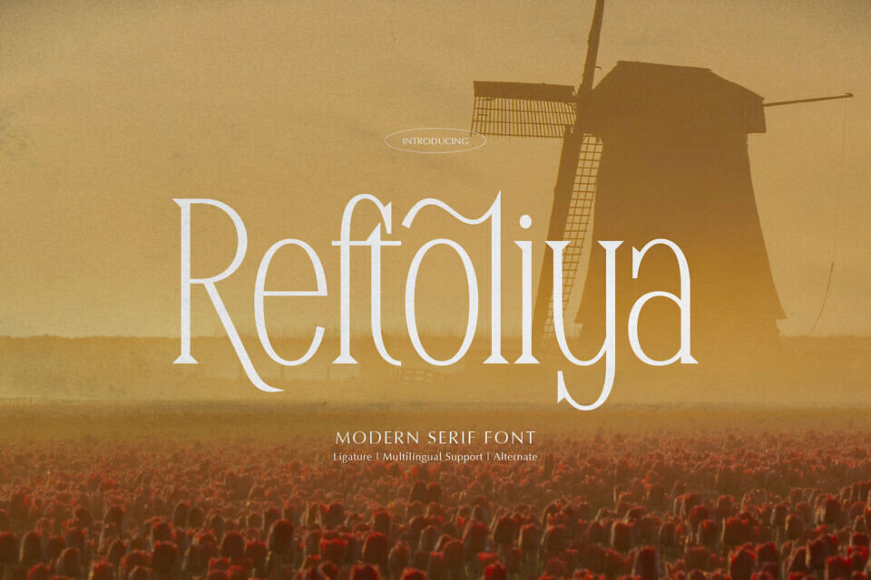Reftoliya Font