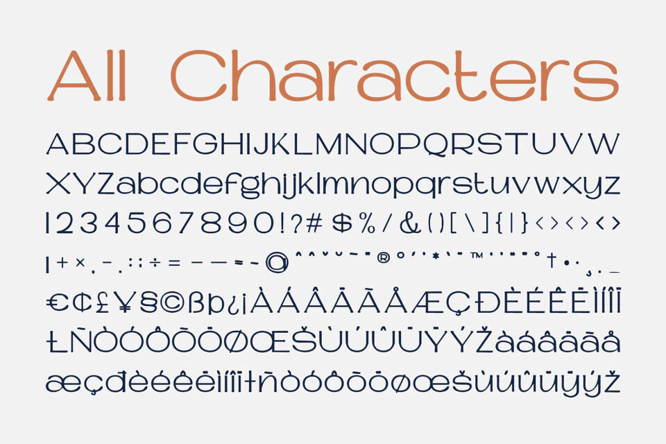 Rengard Blur Font