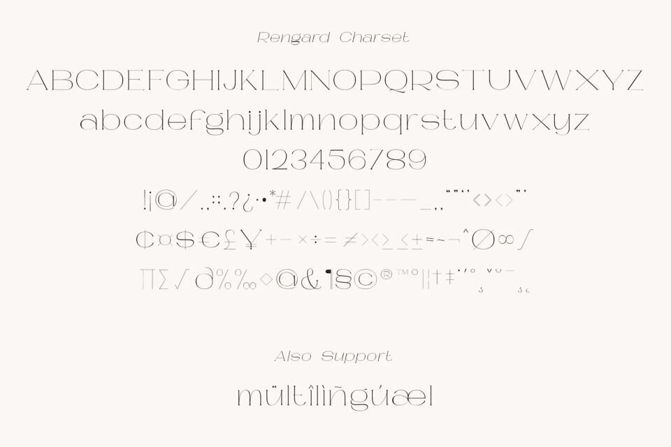 Rengard Font