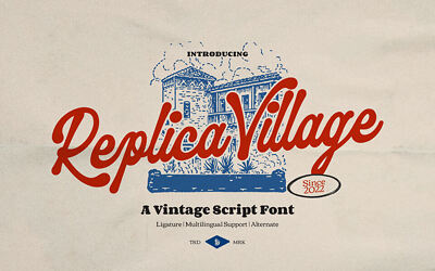 Replica Village Font
