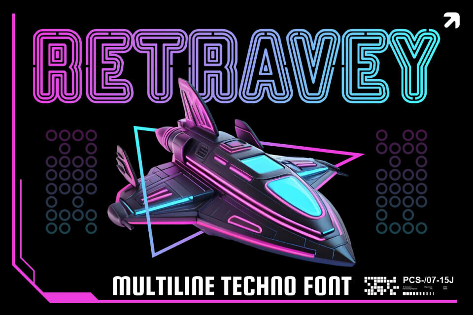 Retravey Font