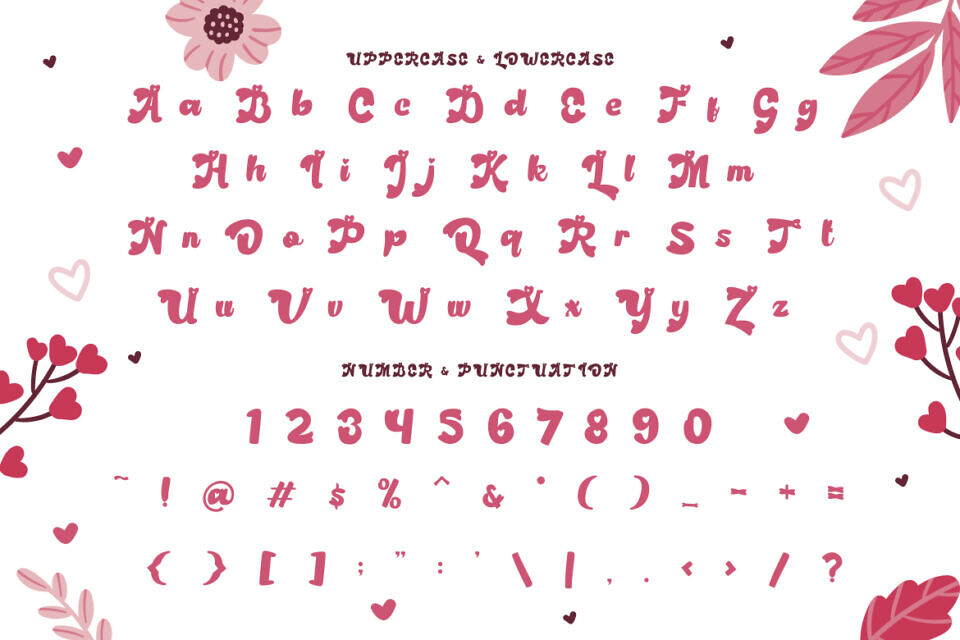 Retro Amour Font
