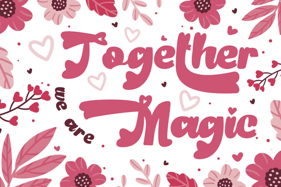 Retro Amour Font
