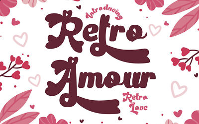 Retro Amour Font