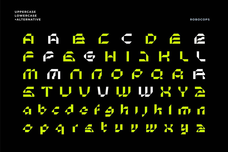 Robocops Font