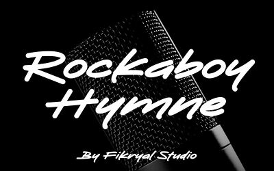 Rockaboy Hymne Font