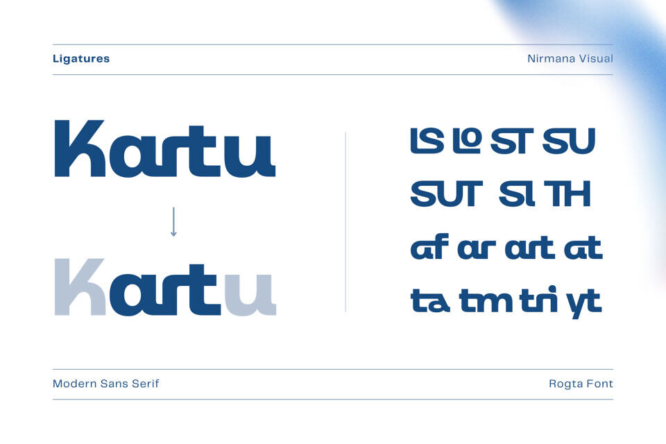 Rogta Modern Font