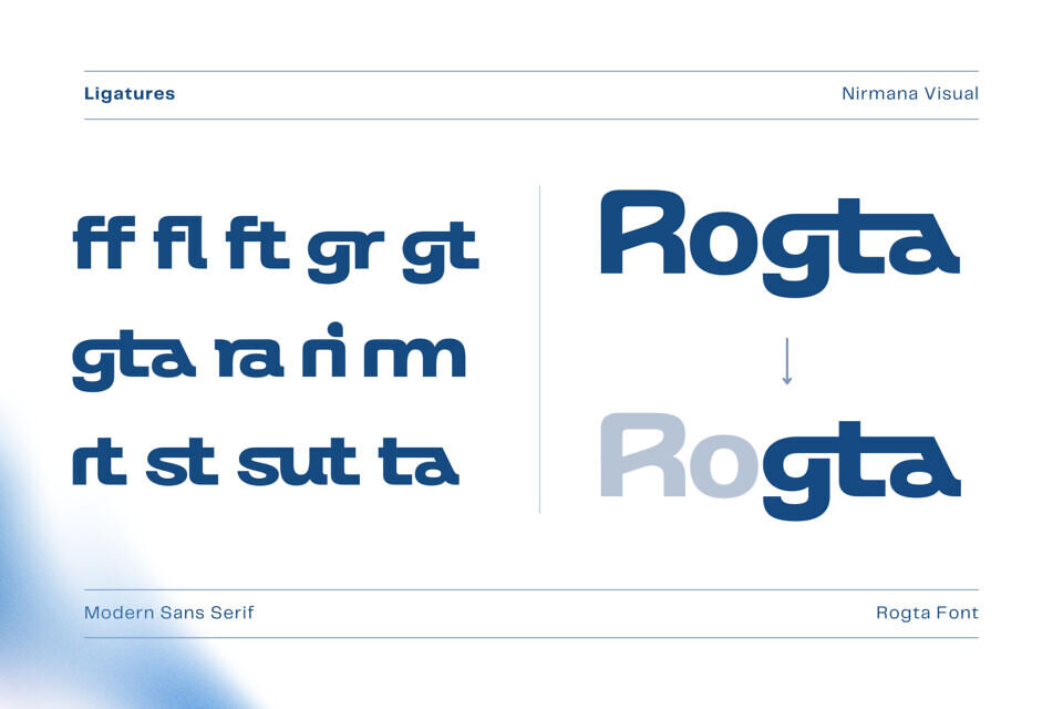 Rogta Modern Font