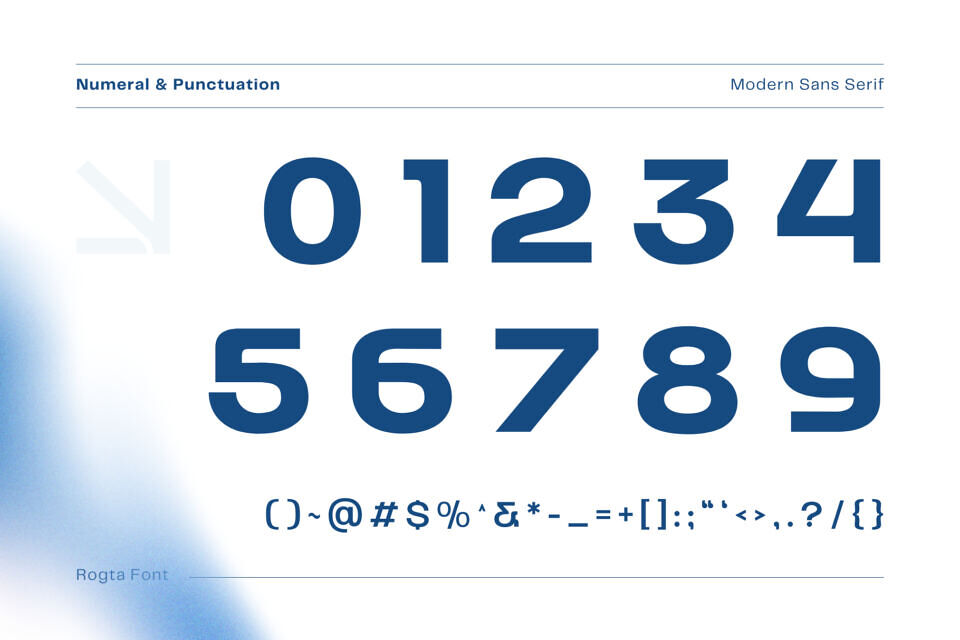 Rogta Modern Font