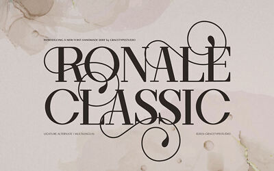Ronale Classic Font