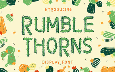 Rumble Thorns Font