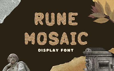 Rune Mosaic Font