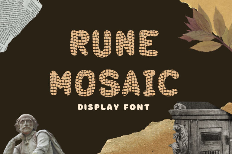Rune Mosaic Font