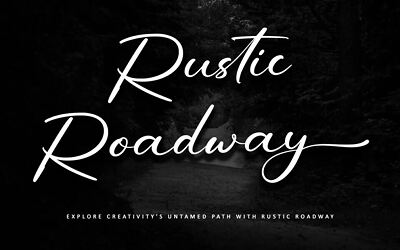 Rustic Roadway Font