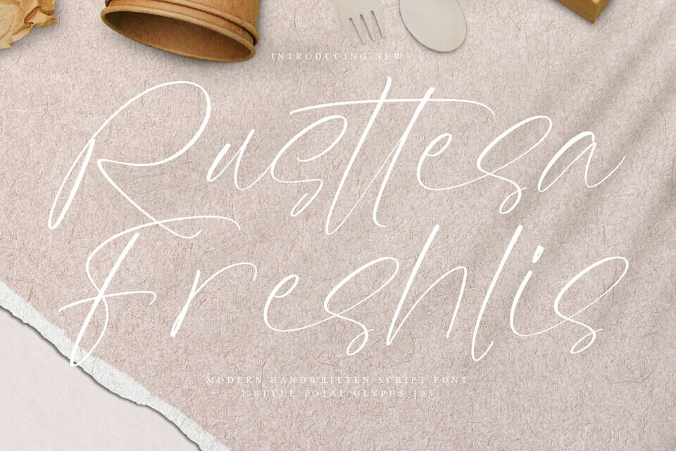 Rusttesa Freshlis Font