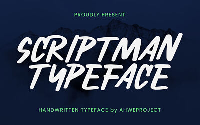 Scriptman Font