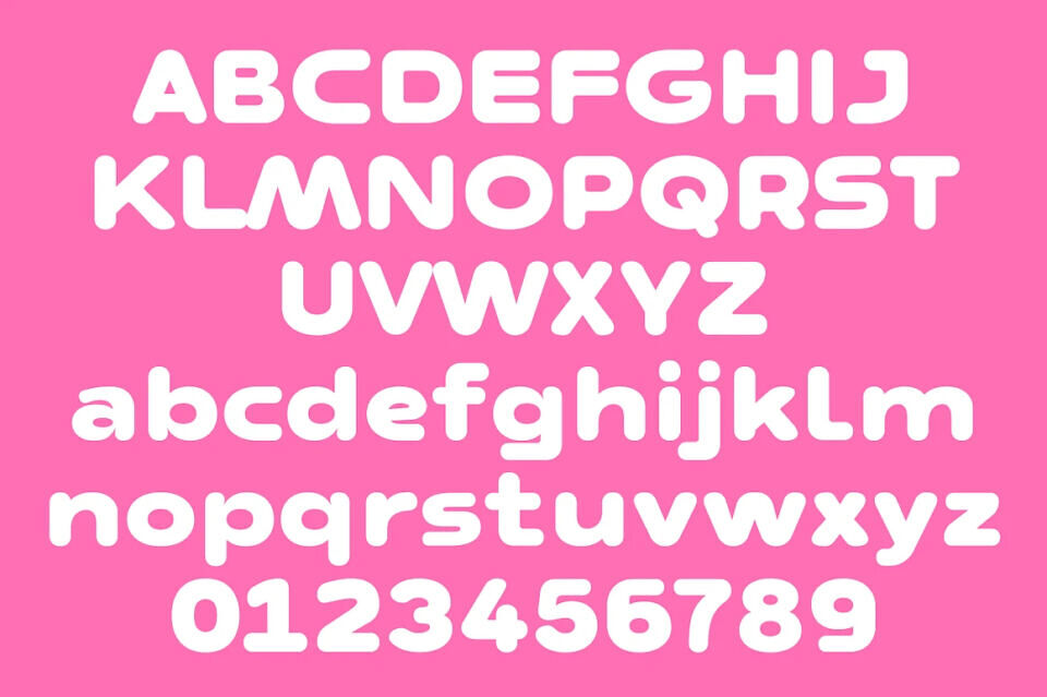 Shake Bubble Font