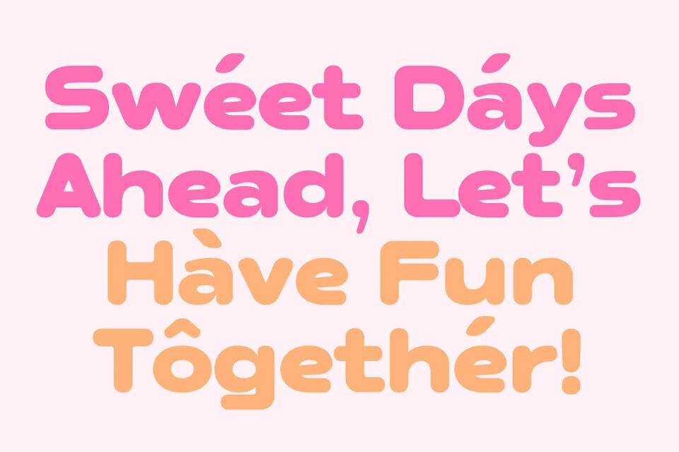 Shake Bubble Font