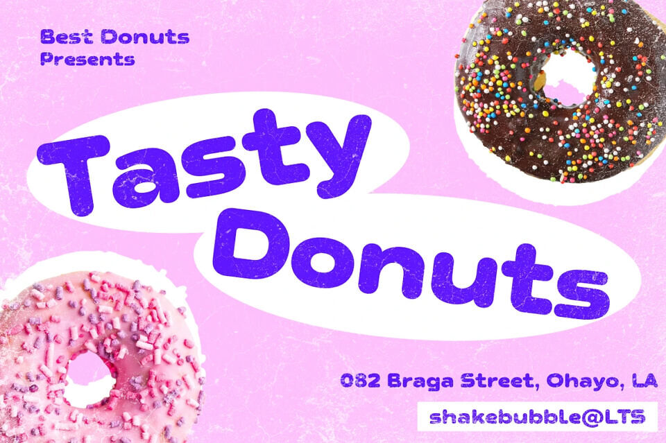 Shake Bubble Font