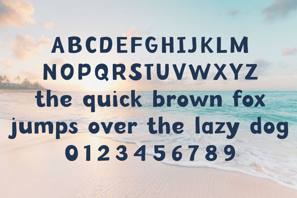 Silly Summer Font