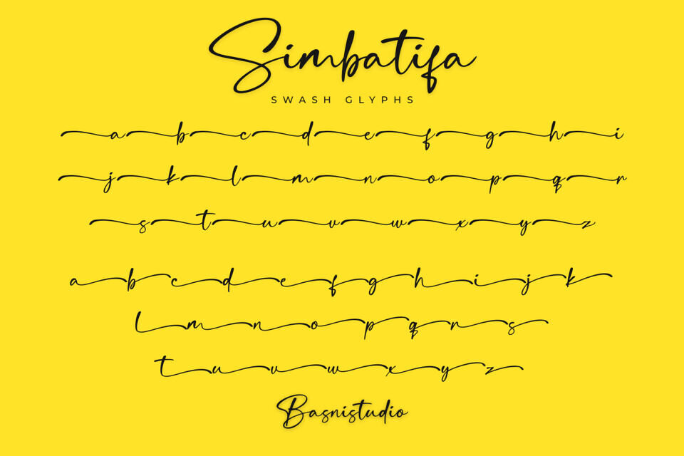 Simbatifa Font