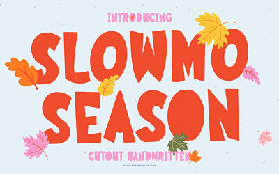 Slowmo Season Font