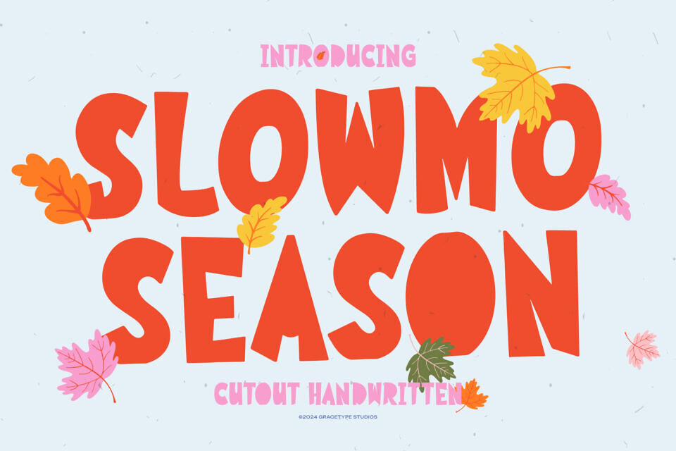 Slowmo Season Font