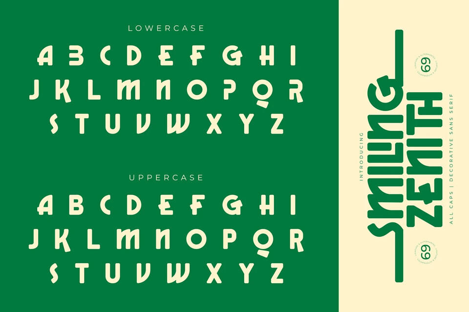 Smiling Zenith Font