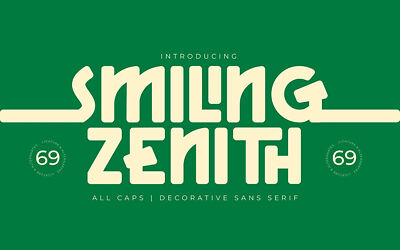 Smiling Zenith Font