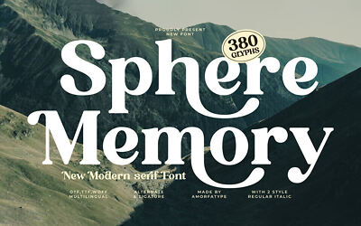 Sphere Memory Font