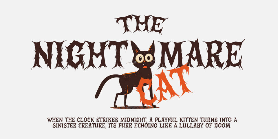 Spooky Party Club Font