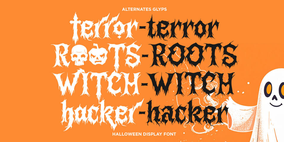 Spooky Party Club Font