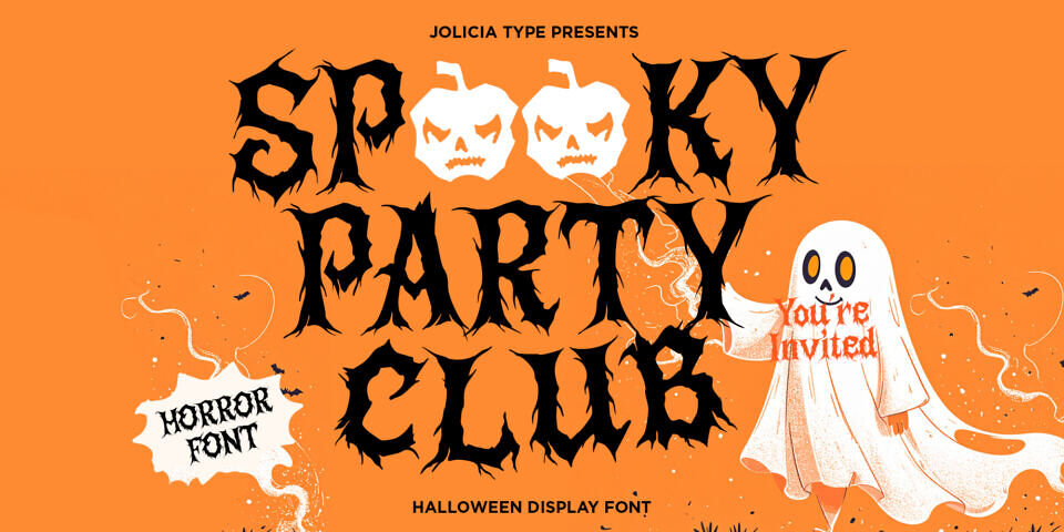 Spooky Party Club Font