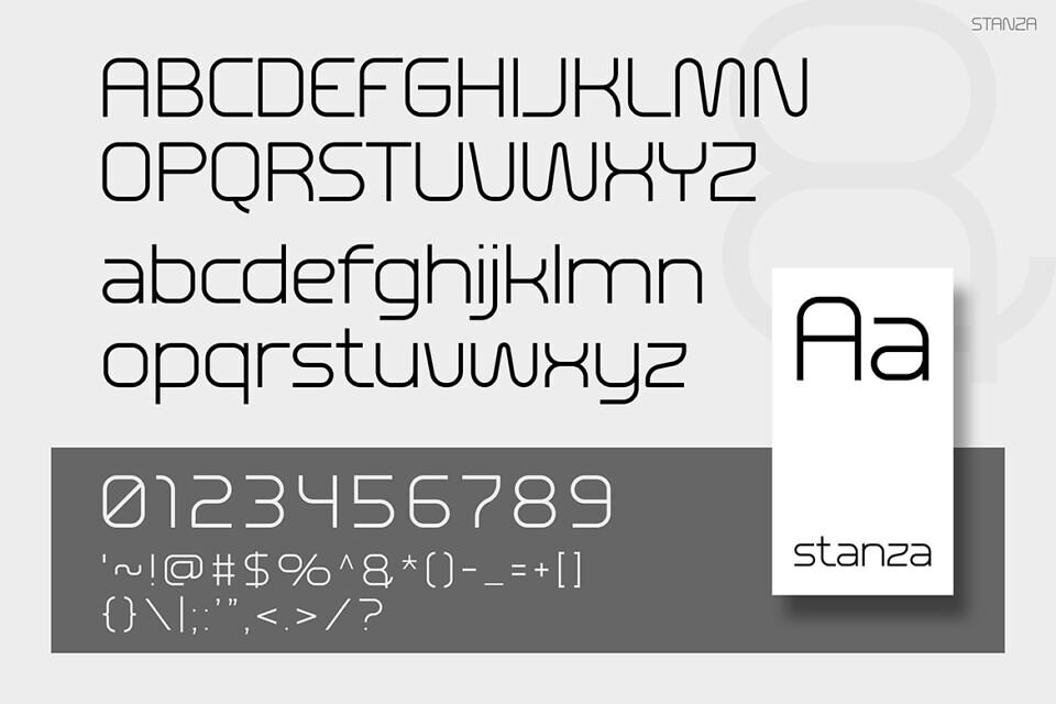 Stanza Font