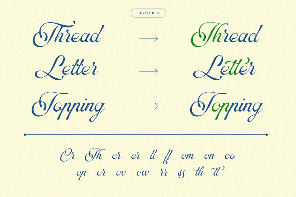 Symphonie Calligraphy Font
