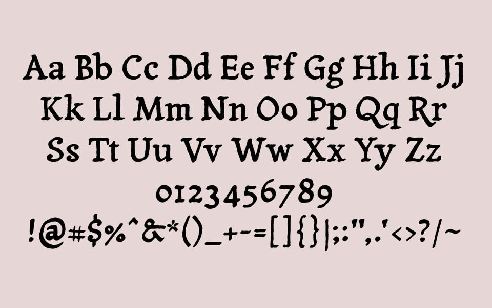 Tagesschrift Font