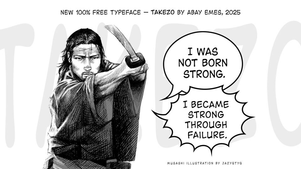 Takezo Font