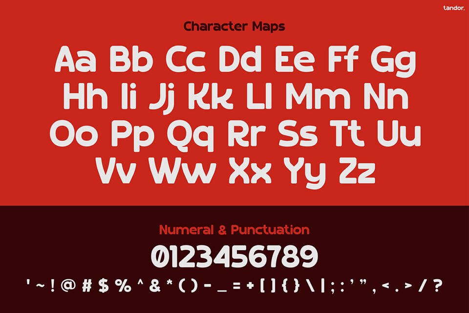 Tandor Font