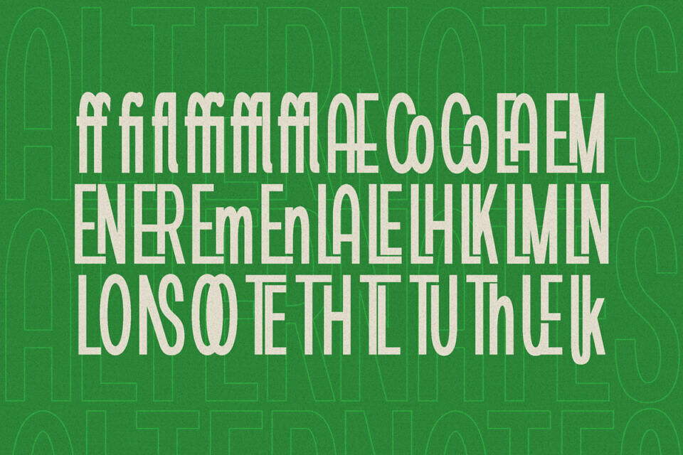 The Cons Font