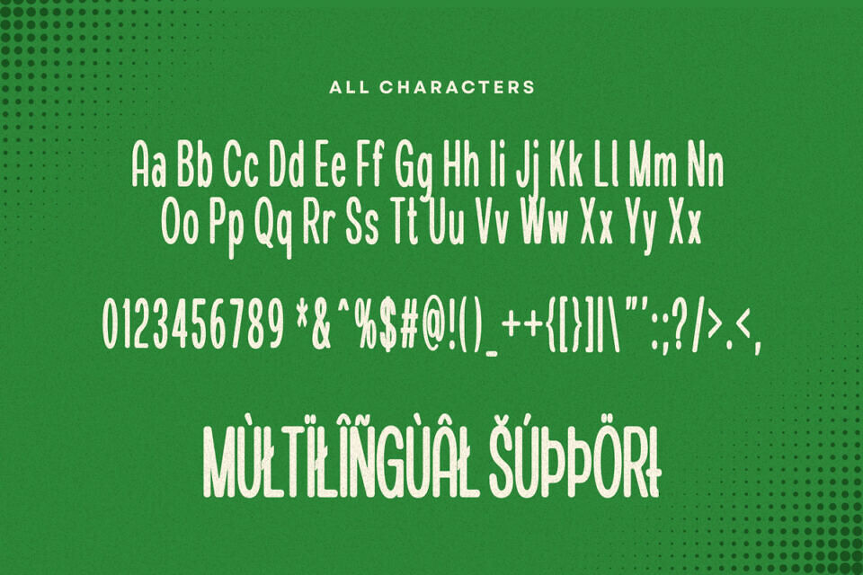 The Cons Font
