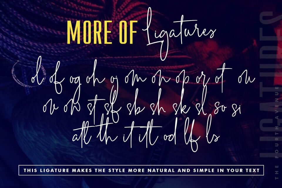 The Fourth Avenue Font