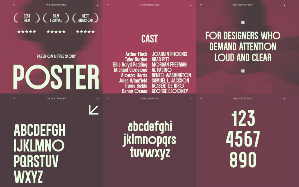 The Poster Font