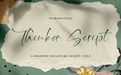 Thinker Script Font